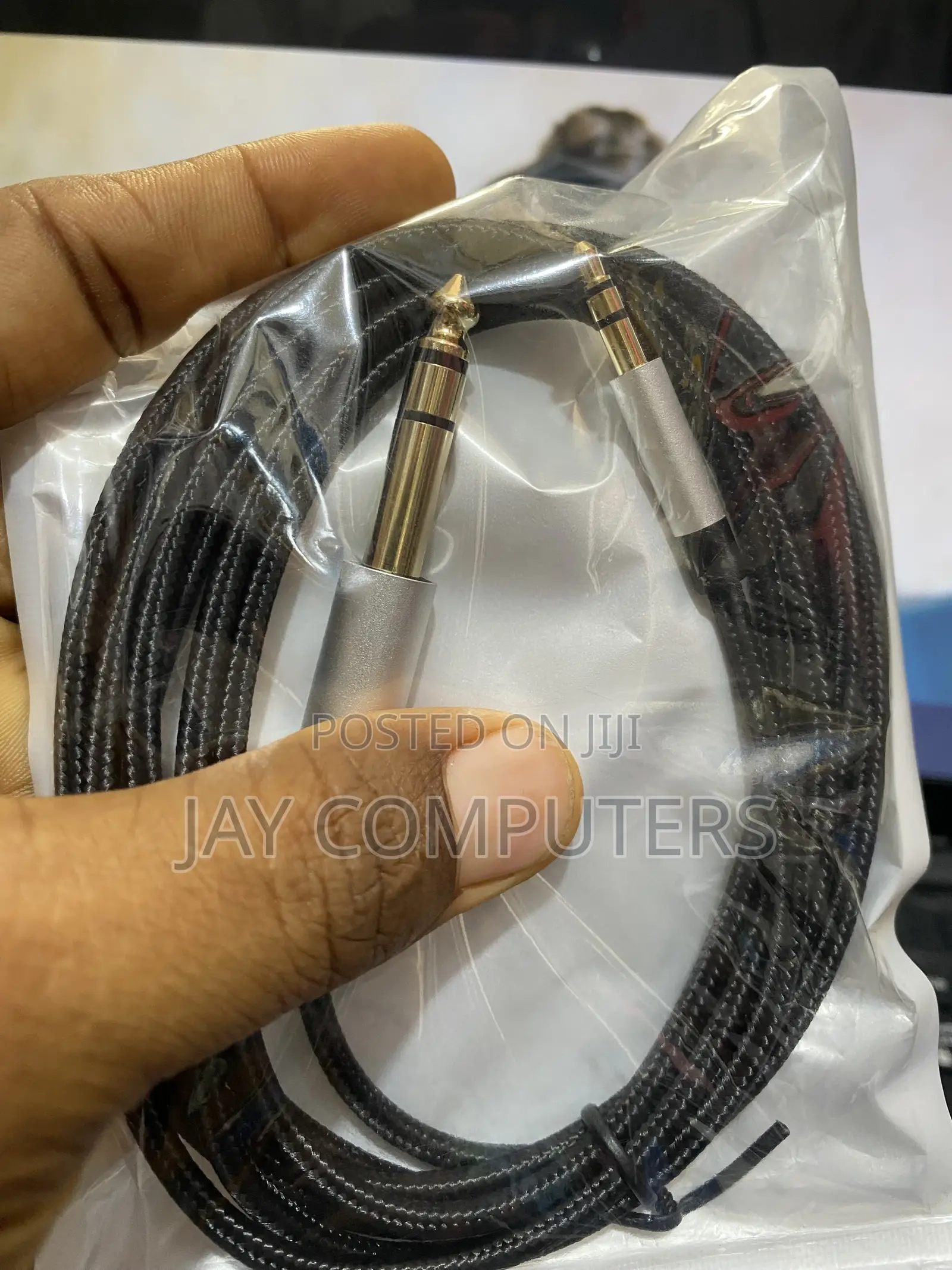 6.35mm to 3.5mm TRS Audio Auxiliary Cable