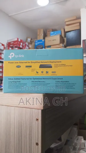 Tp Link 10/100mbps Desktop Poe+ Switch/Ls110