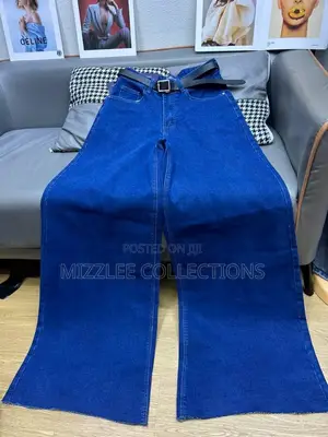 Wide Legged Ladies Jeans