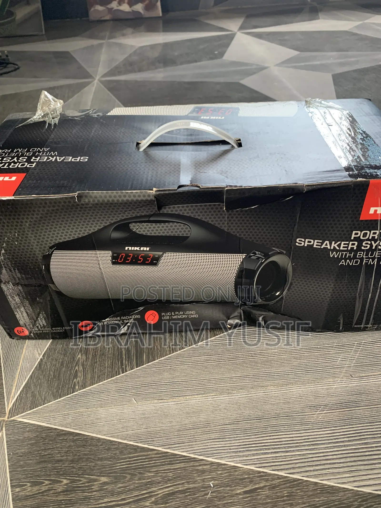 Nikai Portable Bluetooth Speaker New