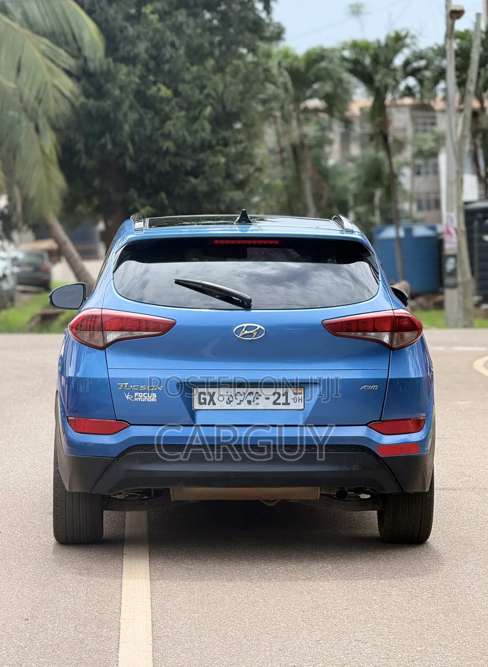 Hyundai Tucson SEL Plus AWD 2018 Blue