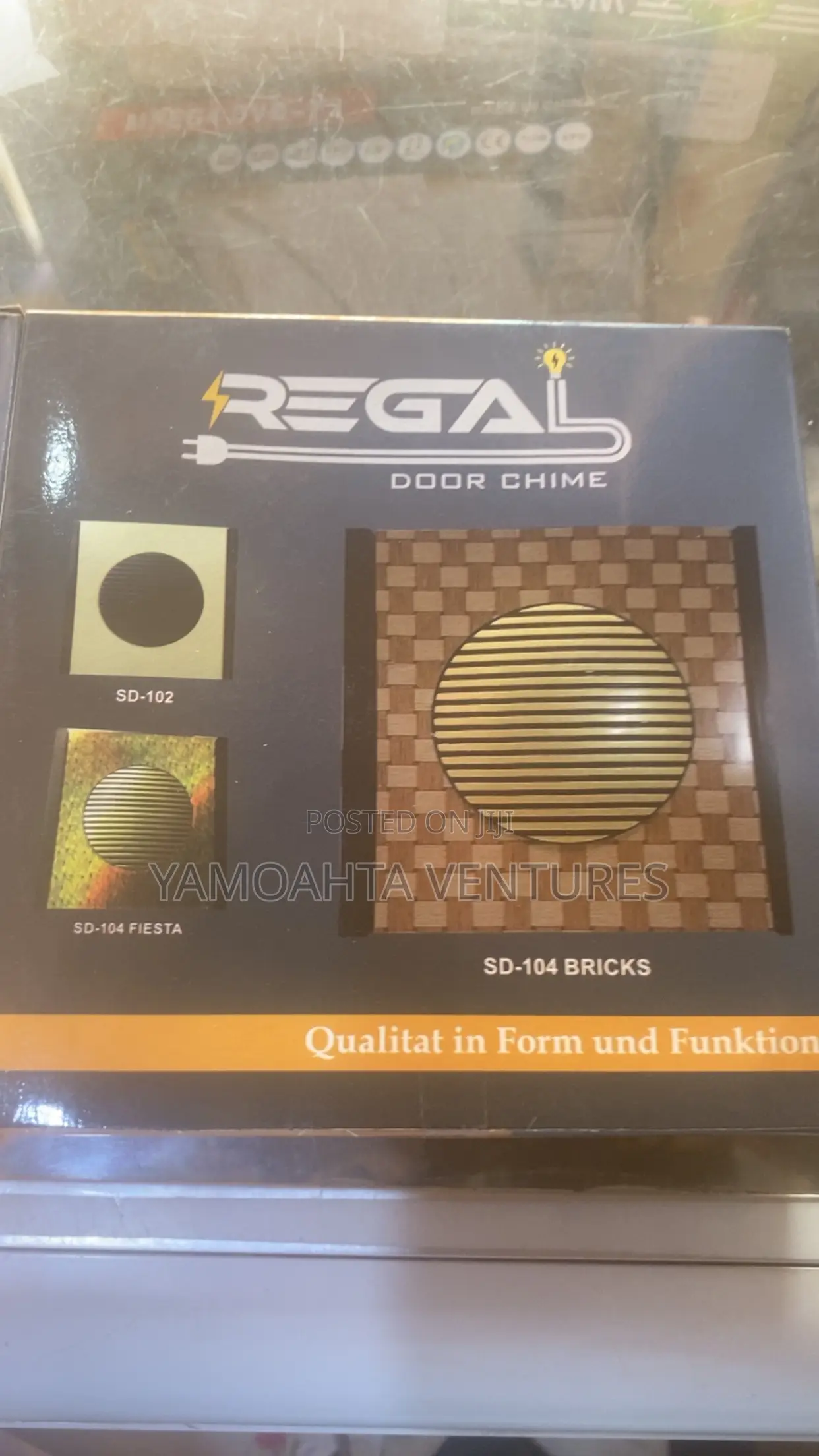 Regal Stereo Door Bell - Elegant White Design | Quality Chime