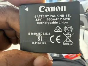 Canon Nb -11l 3.6v 680mah 2.5wh Rechargeable Camera Battery