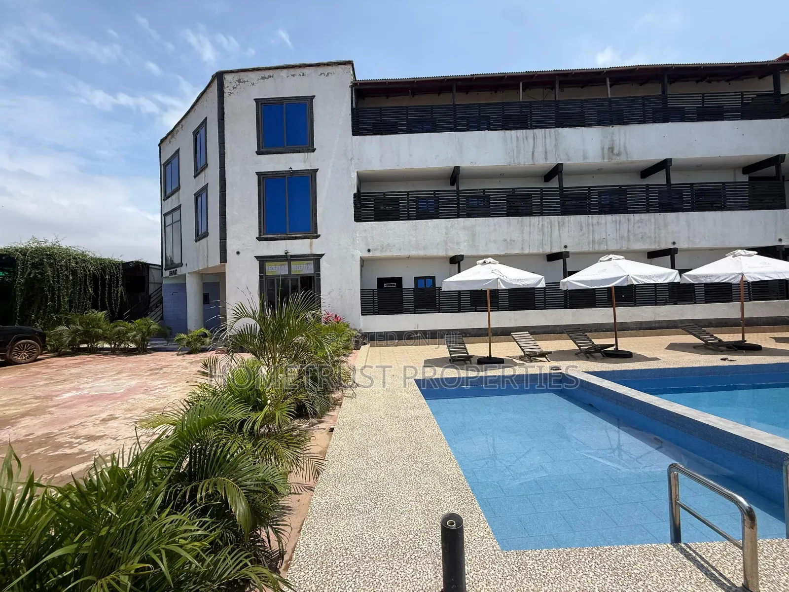 Fully Furnished 37 Bedrooms Hotel for Sale at Kokrobitey