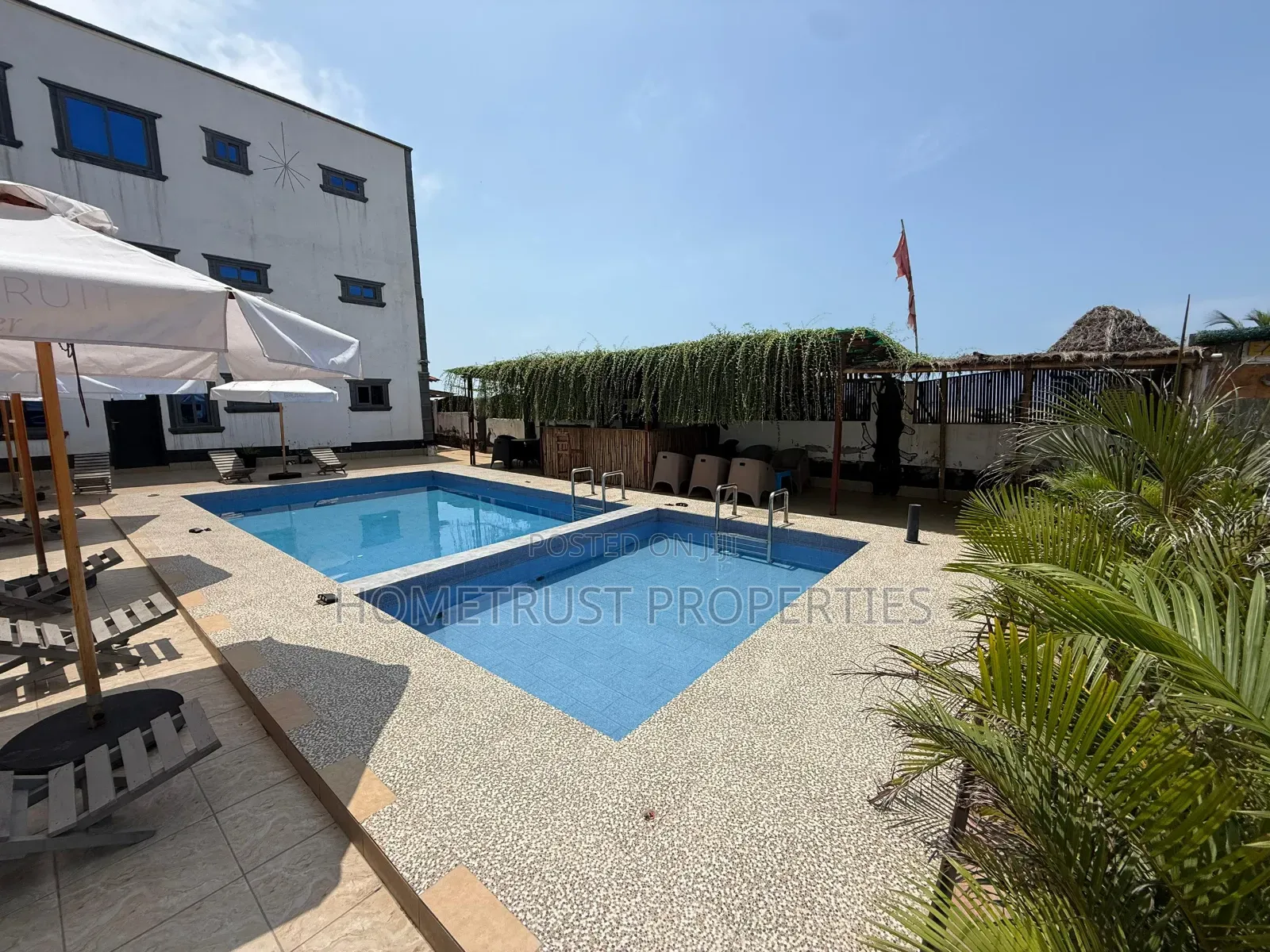 Fully Furnished 37 Bedrooms Hotel for Sale at Kokrobitey