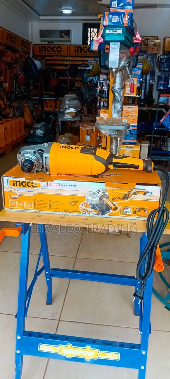 Ingco Angle Grinder 2400w