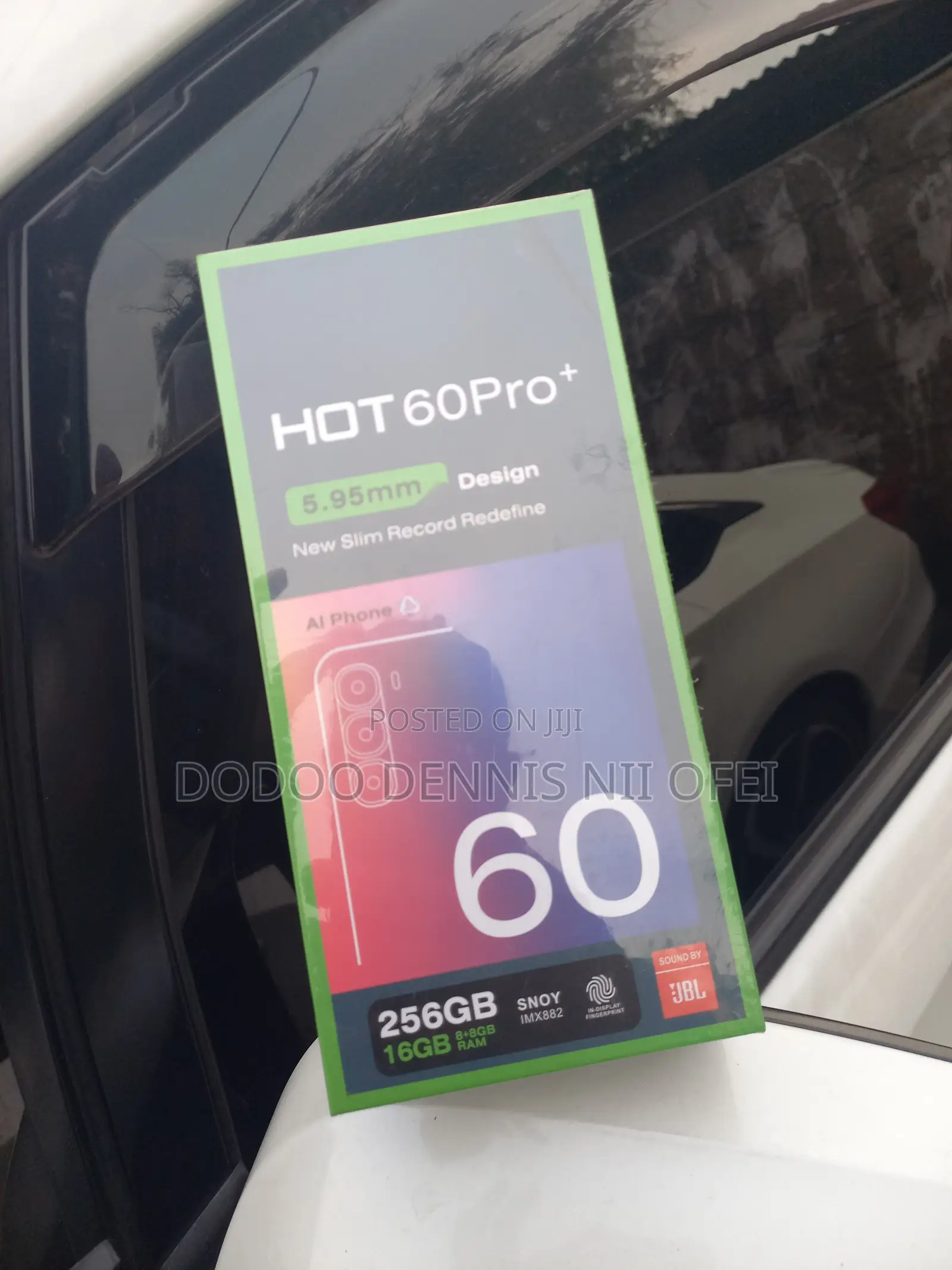 New Infinix Hot 60 Pro+ 256 GB Black