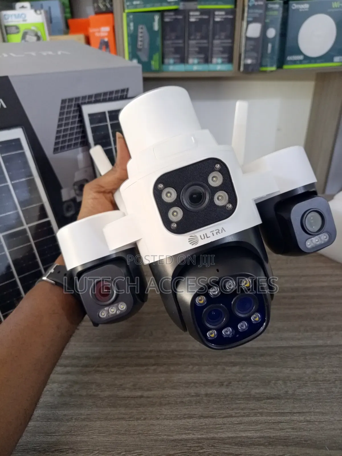 Ultra 5-Lens 4G Solar Camera