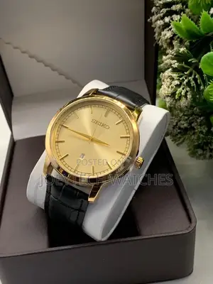 Seiko Leather Watches