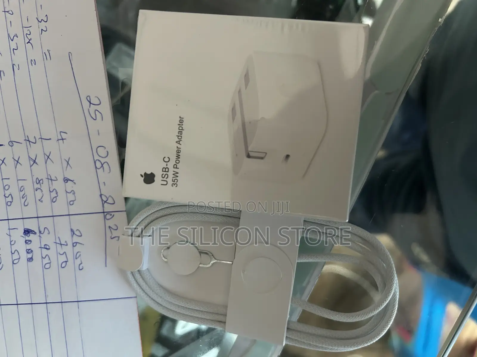 Ultra-Fast 35W iPhone Charger Set (Adapter + Lightning Cable)