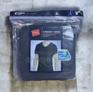 Hanes v Neck Tshirt