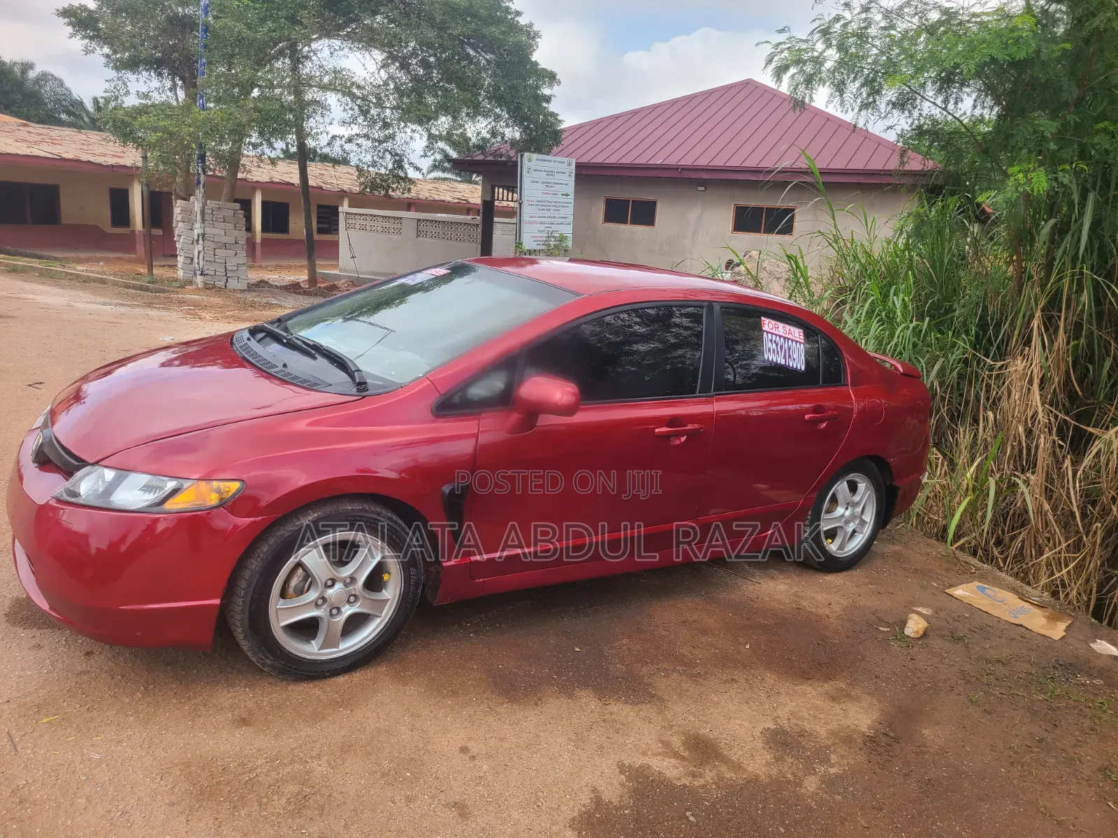 Honda Civic 2008 Red