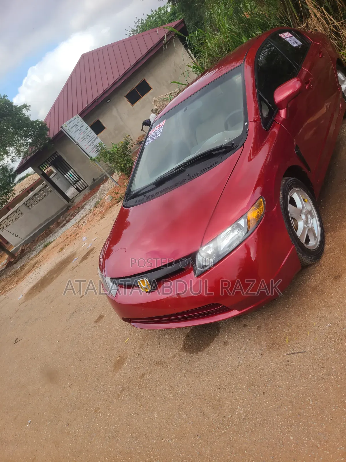 Honda Civic 2008 Red