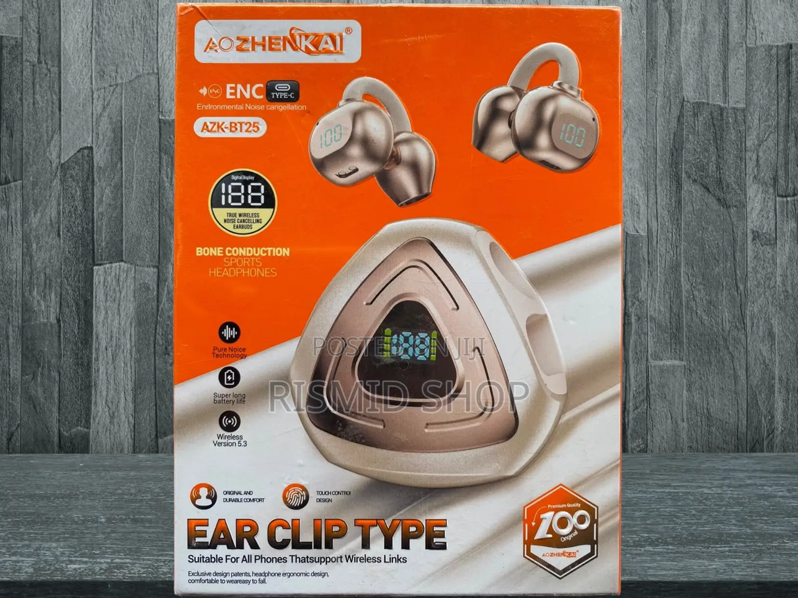 Ao Zhenkai Azk-Bt25 Open-Ear Wireless Earphones