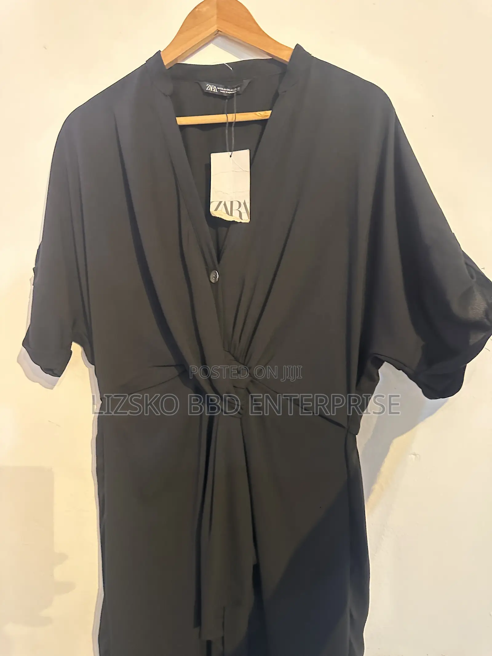 Black Zara Midi Dress