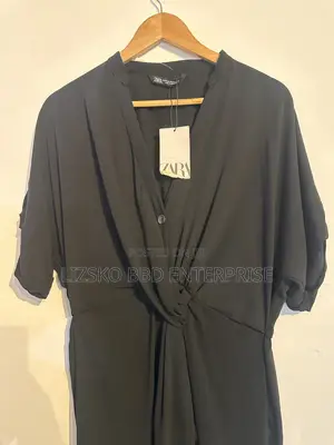 Black Zara Midi Dress