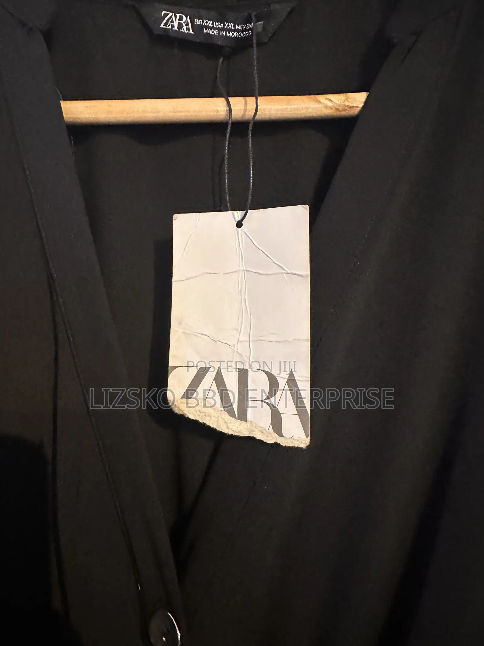 Black Zara Midi Dress