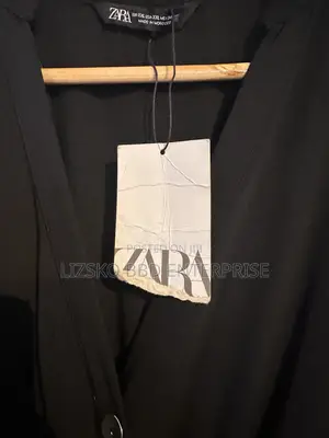 Black Zara Midi Dress