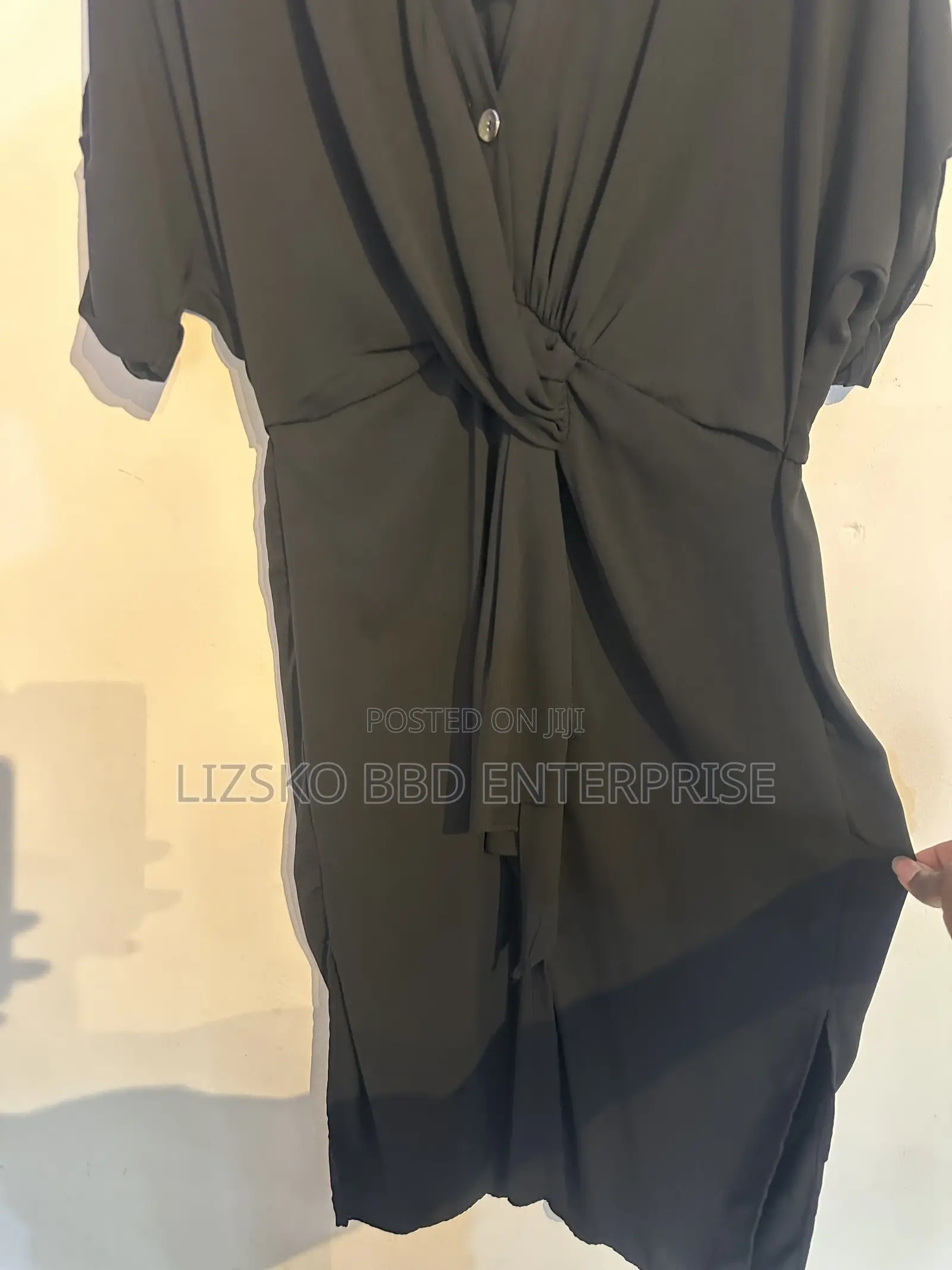Black Zara Midi Dress