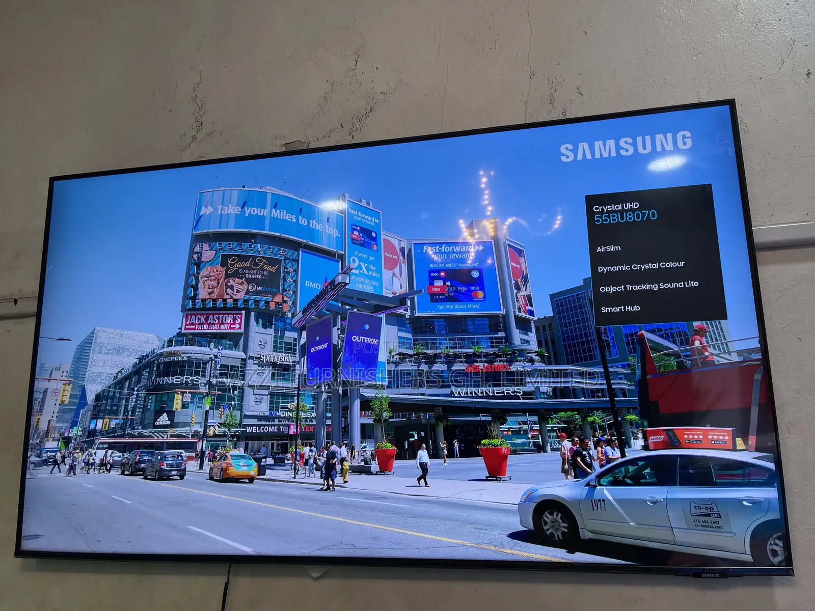 Samsung UE55BU8070 Smart Uhd 4k HDR 55 Inches Ultra Slim Serie 8 Uk TV