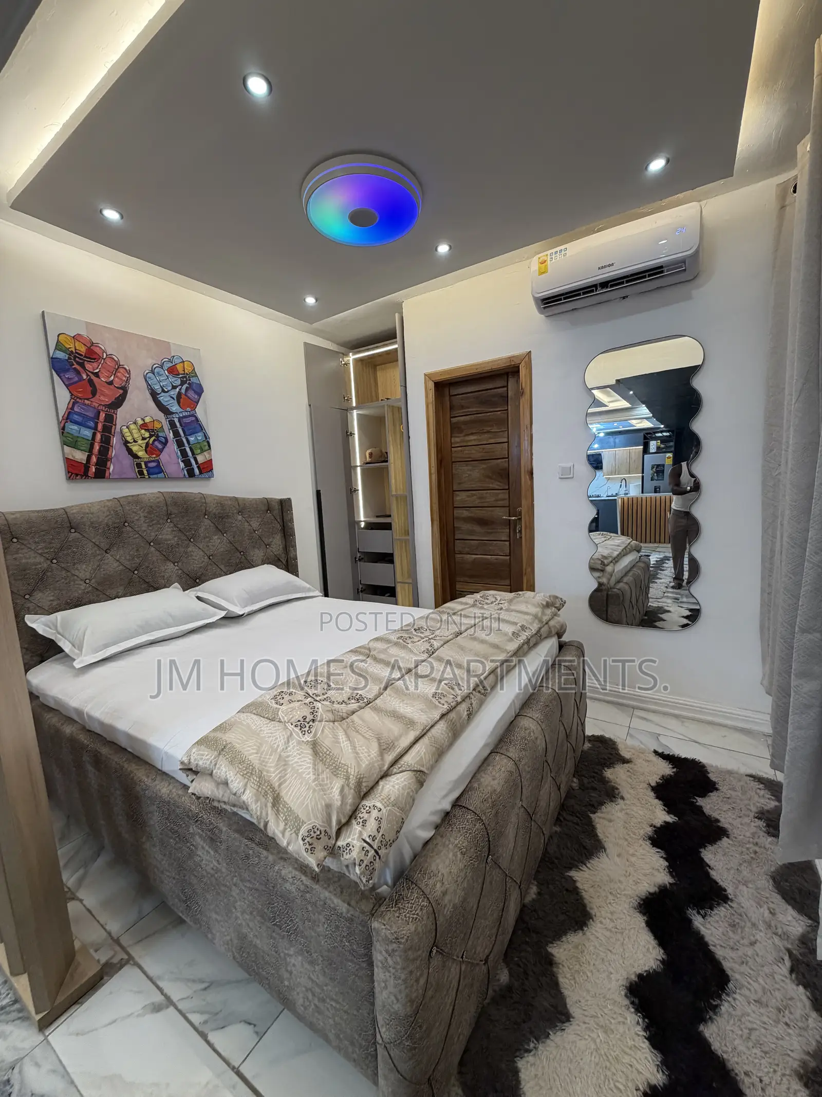Luxury Furnished Studio for Short Stay – Tema Comm 25