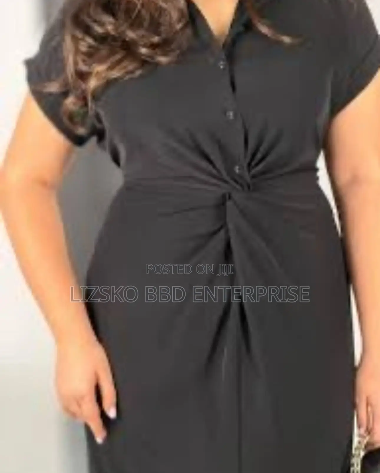 Black Zara Midi Dress