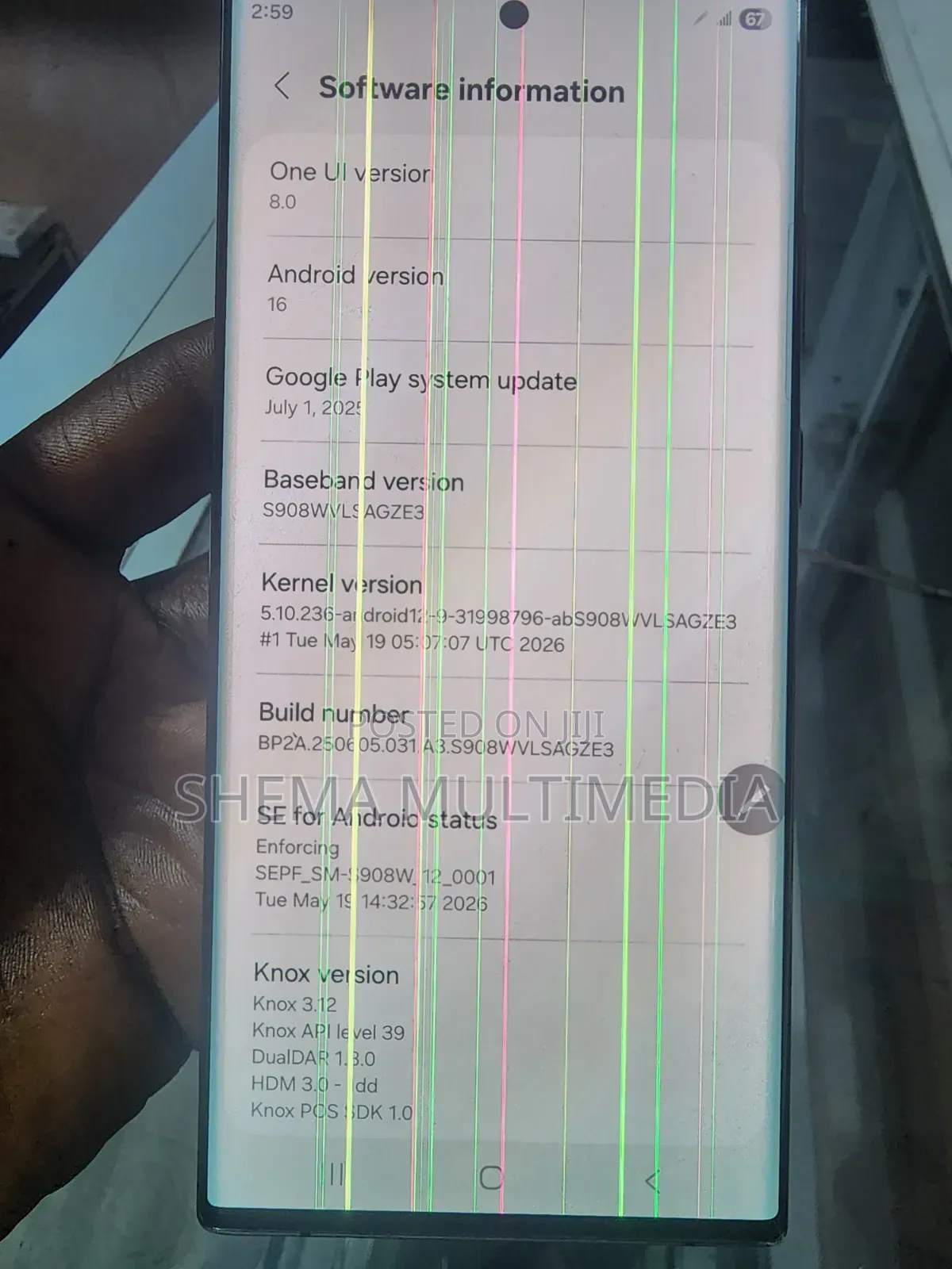 Samsung Galaxy S22 Ultra 5G 128 GB Black