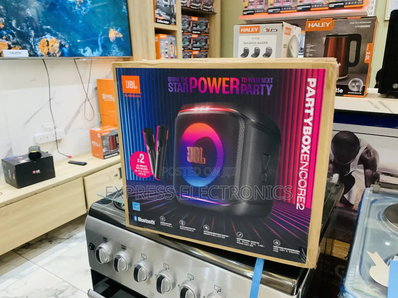 Limited Stock  JBL PartyBox Encore 2 Portable Party Without Microphone