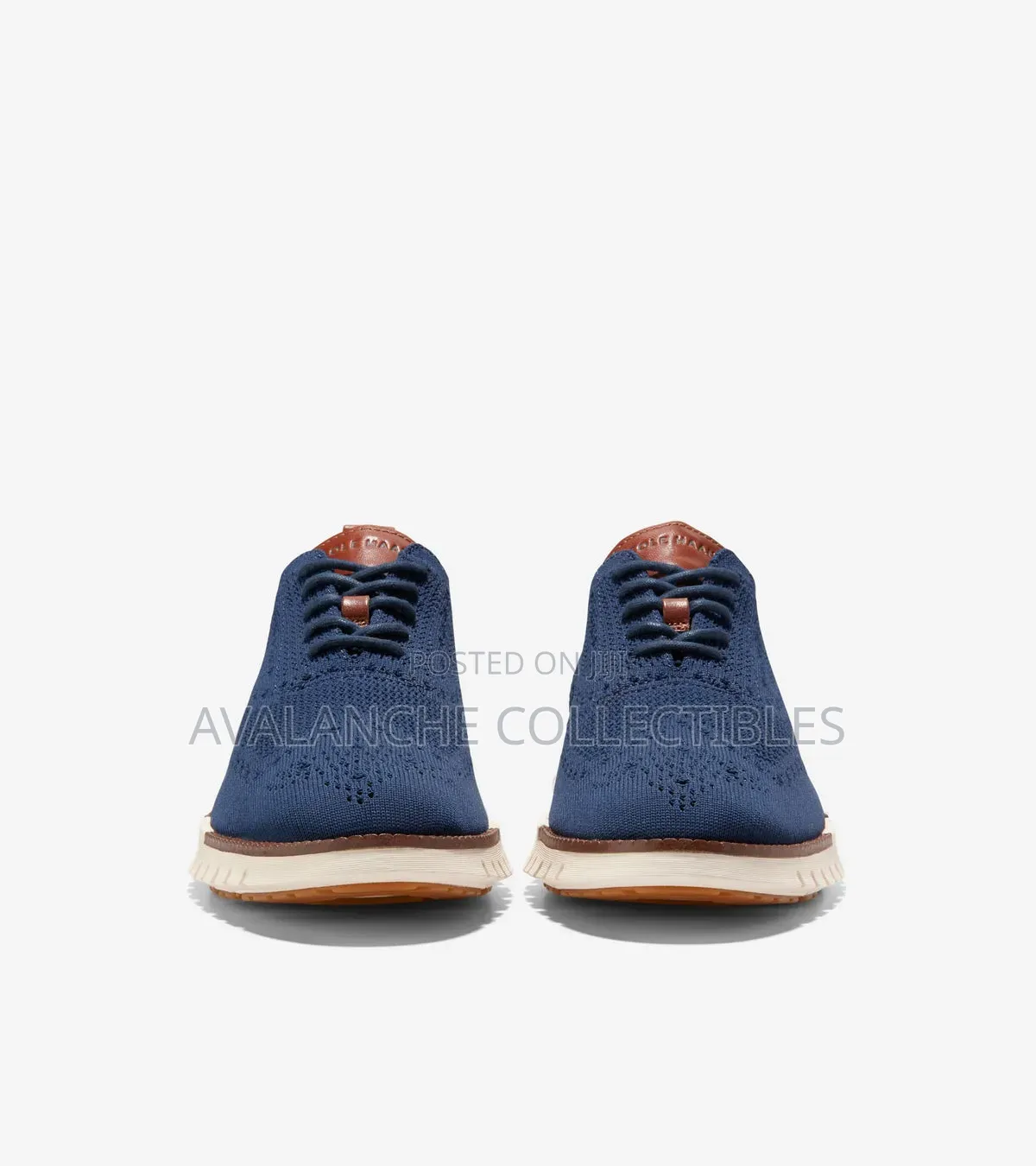 Cole Hann Wingtip Knitted Shoes Size 44.5/11.5