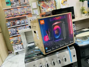 Limited Stock JBLPartyBox Encore Essential 2 Portable Speaker With Mic