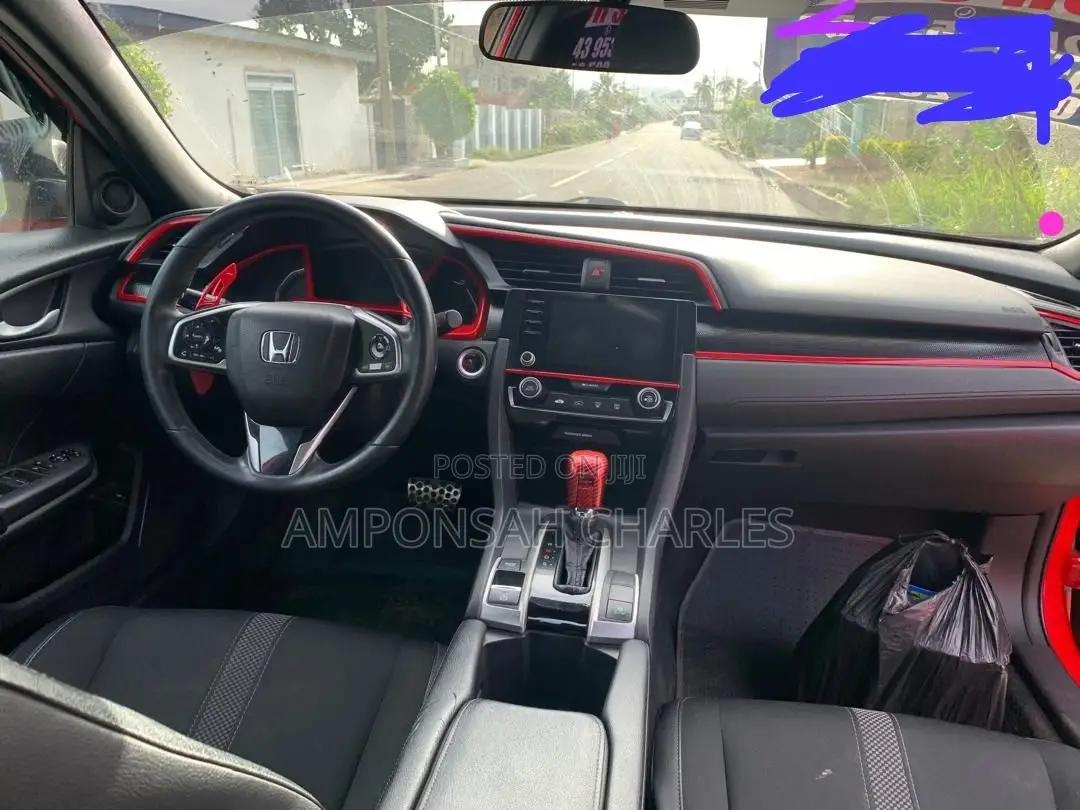 Honda Civic Sport Sedan 2019 Red
