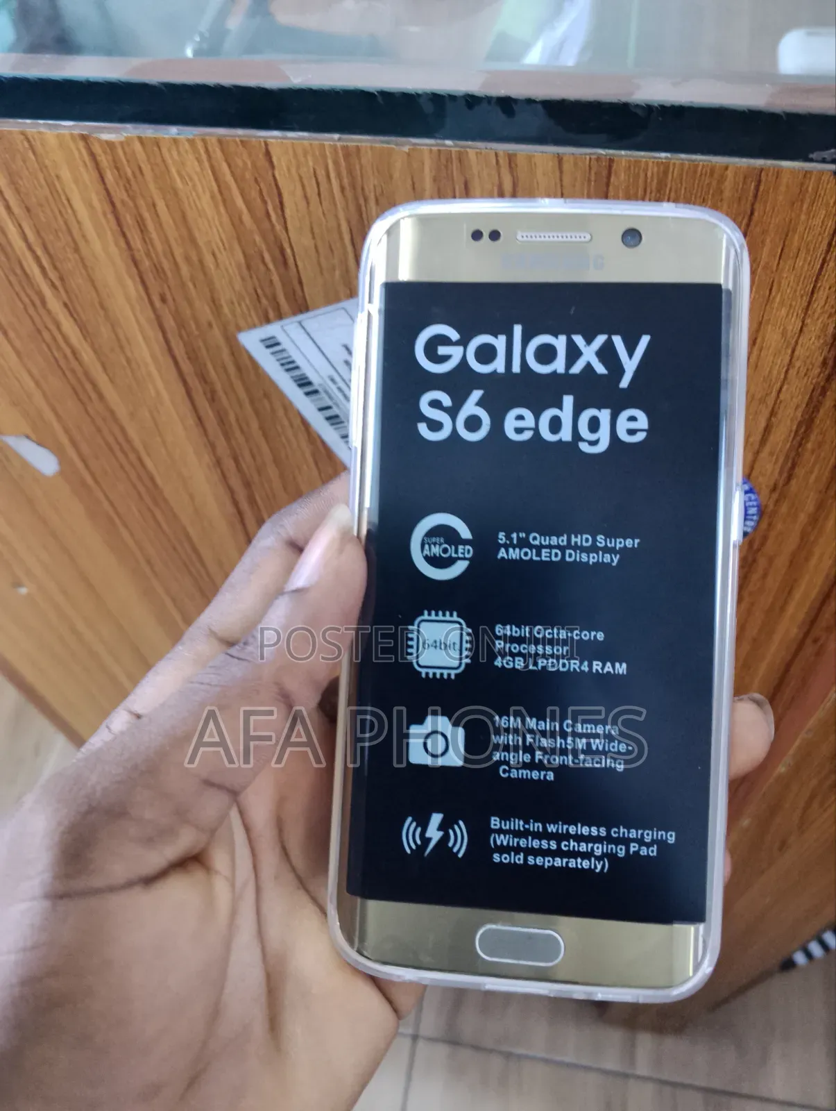 New Samsung Galaxy S6 edge 32 GB Gold