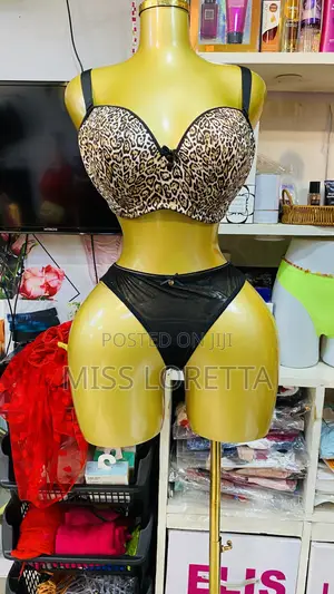 Animal Print Multiway Bra - 36E,38E