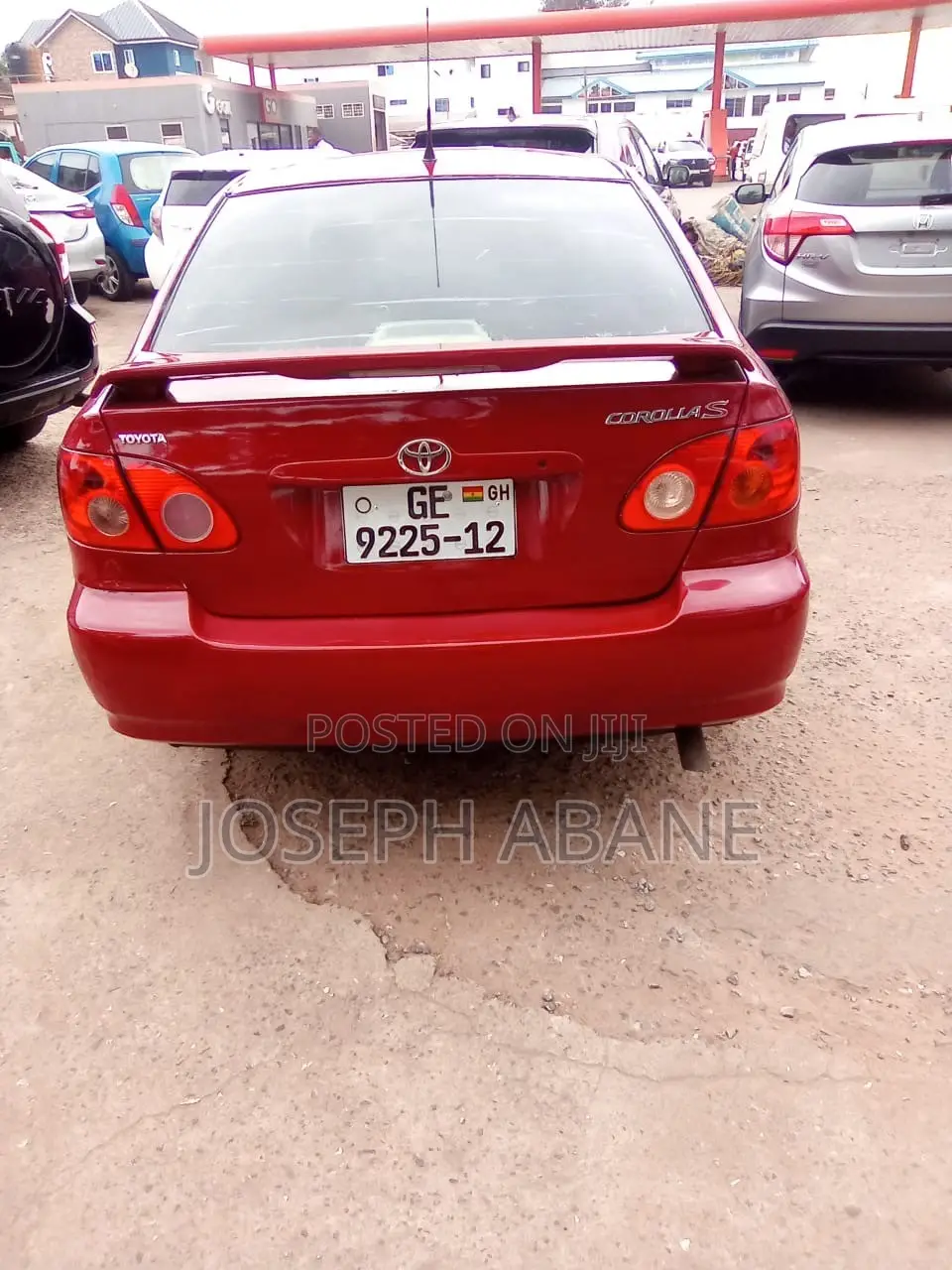 Toyota Corolla 2007 Burgundy