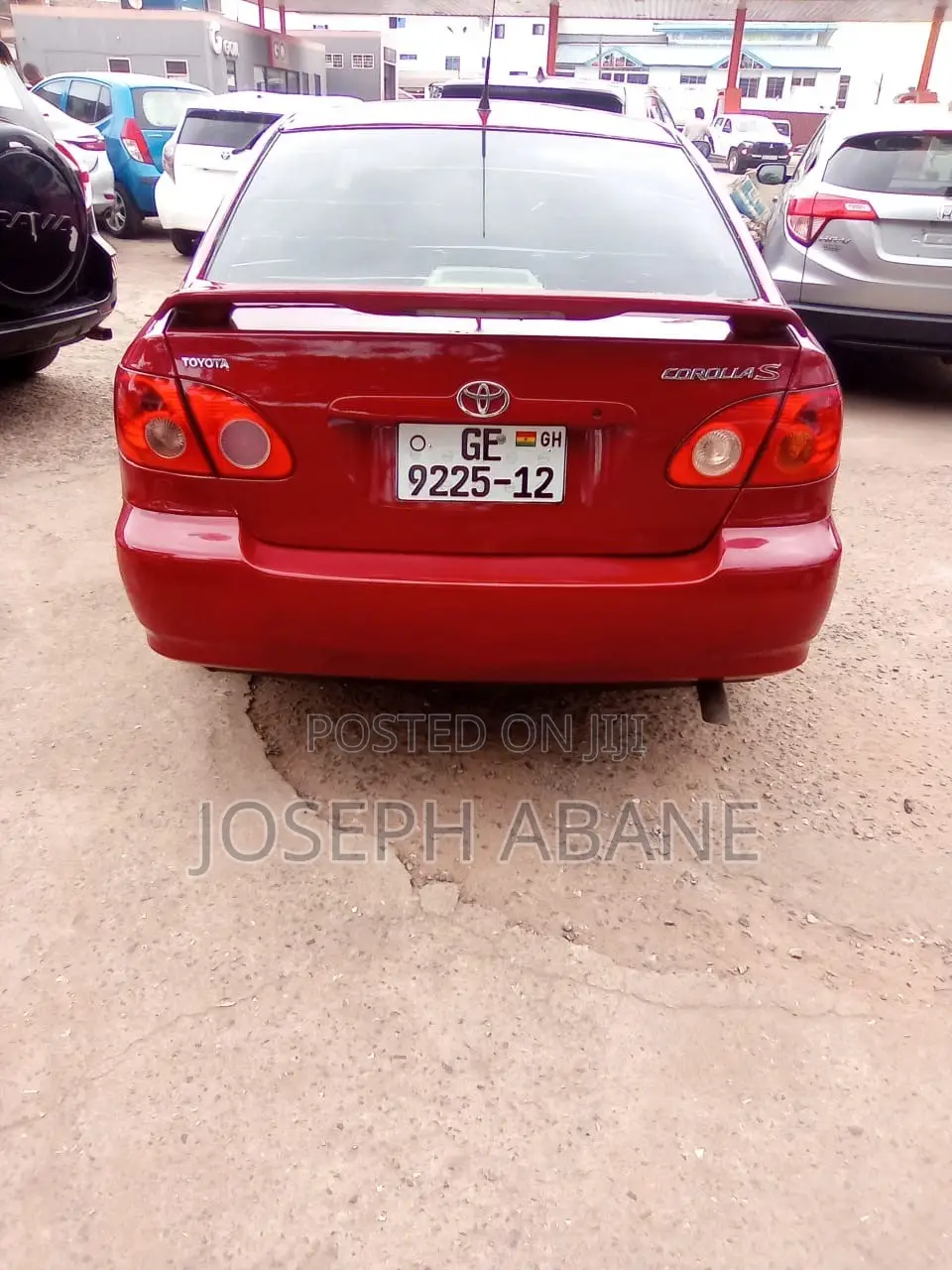 Toyota Corolla 2007 Burgundy