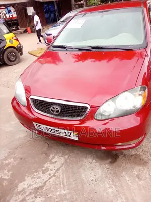 Toyota Corolla 2007 Burgundy