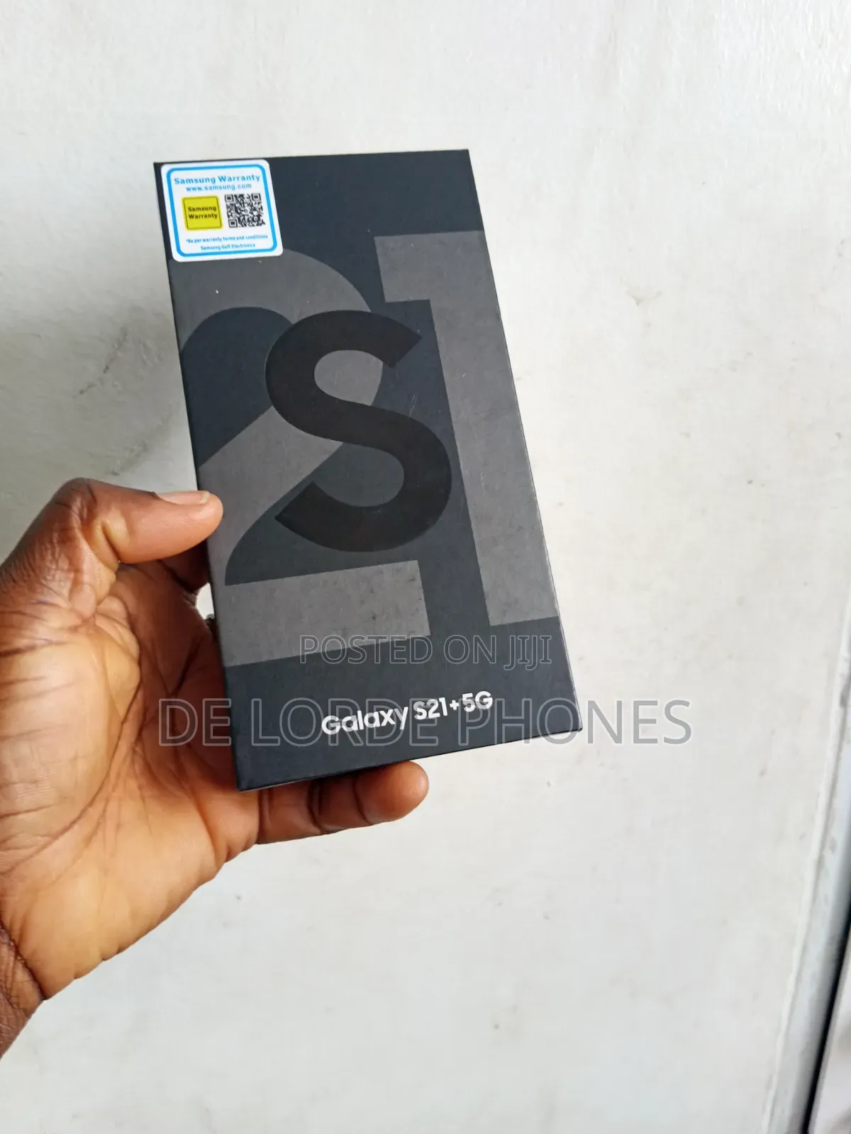 New Samsung Galaxy S21+ 5G 128 GB Black