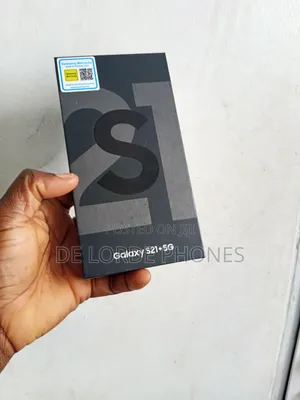 New Samsung Galaxy S21+ 5G 128 GB Black