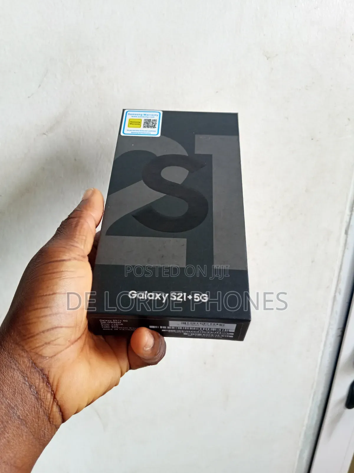 New Samsung Galaxy S21+ 5G 128 GB Black