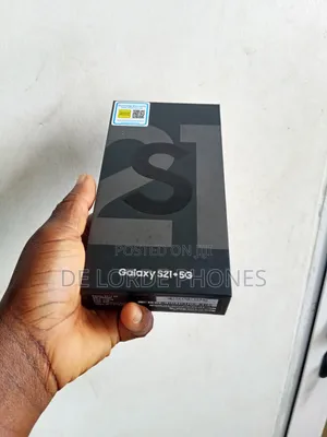 New Samsung Galaxy S21+ 5G 128 GB Black