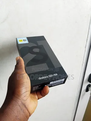 New Samsung Galaxy S21+ 5G 128 GB Black