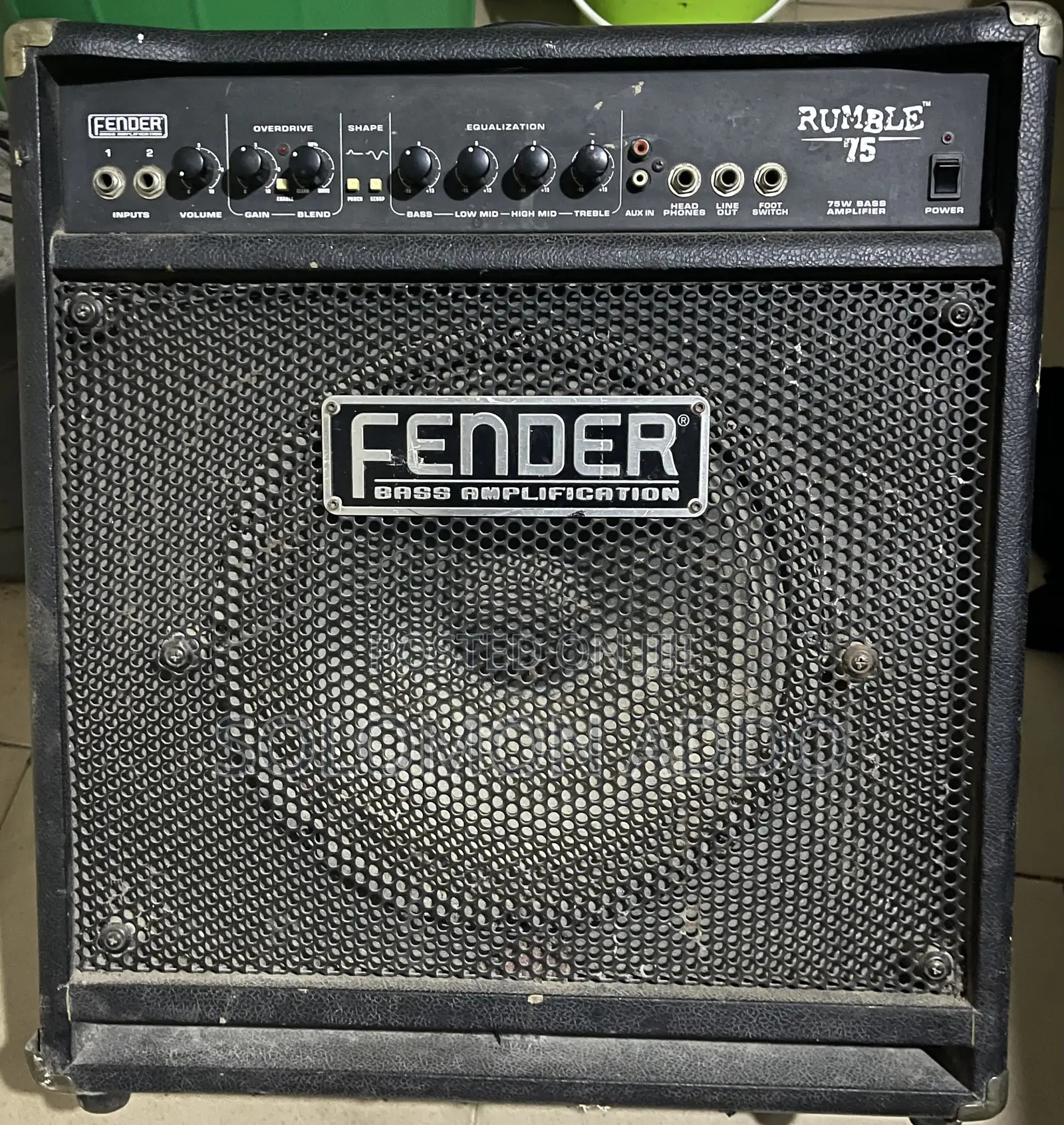 Fender Bass Combo Amplifier