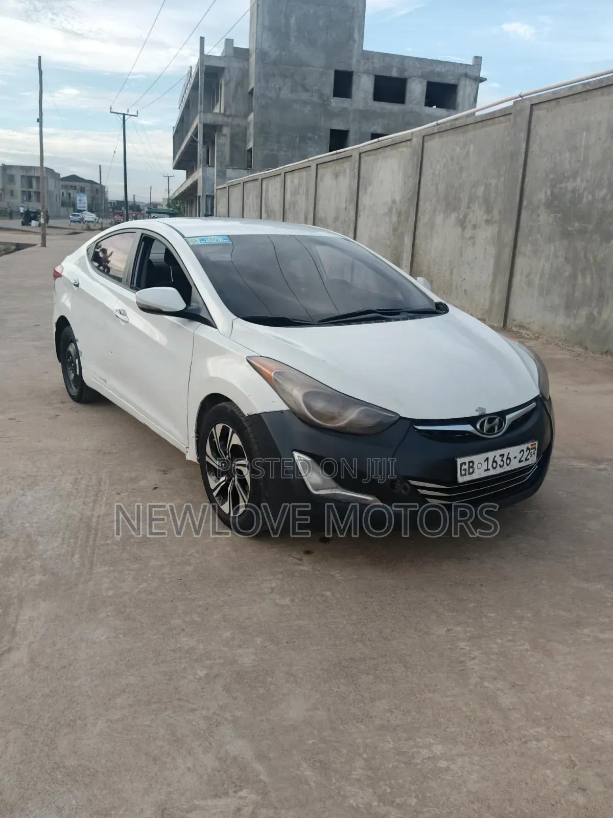 Hyundai Elantra 2013 White