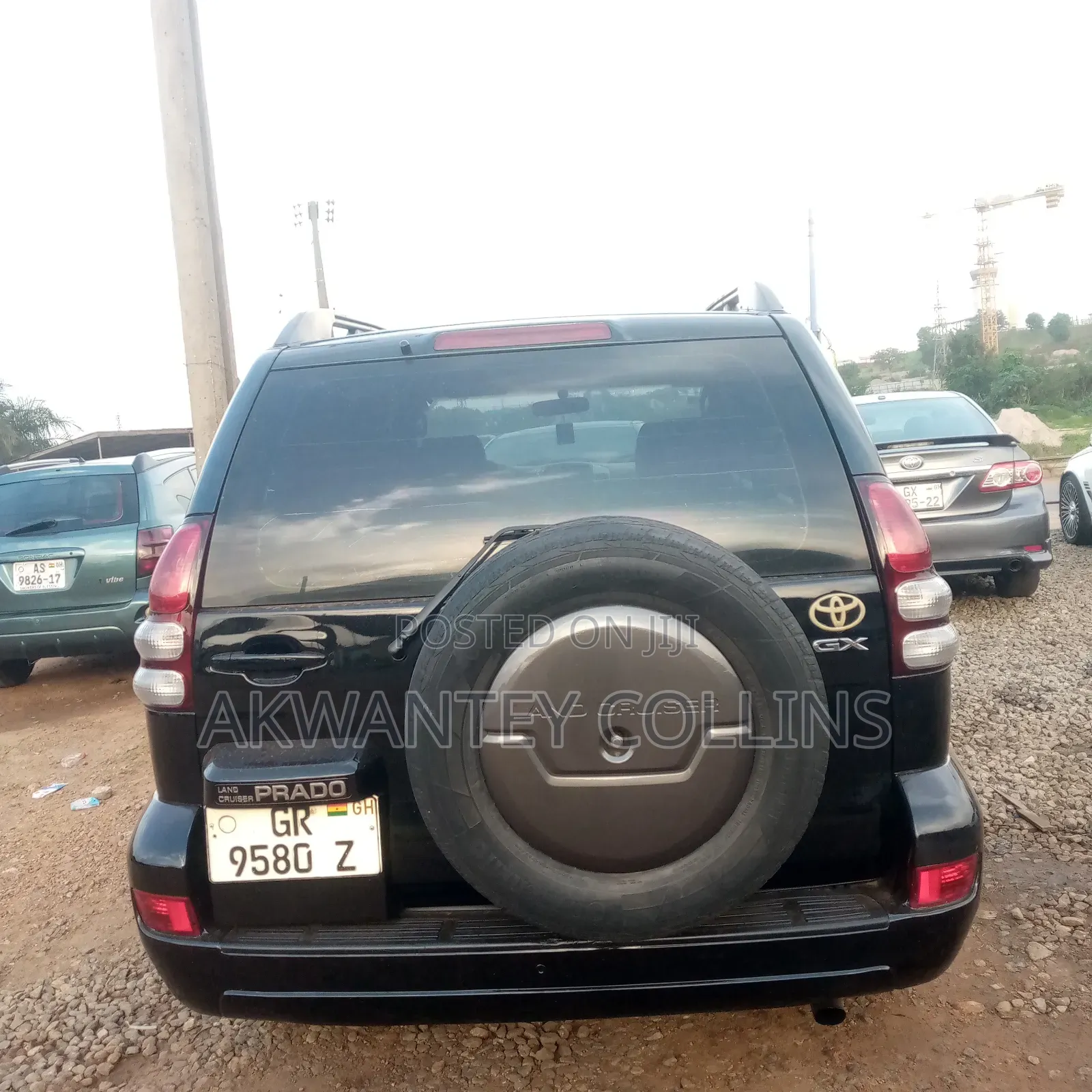 Toyota Land Cruiser Prado 2008 Black
