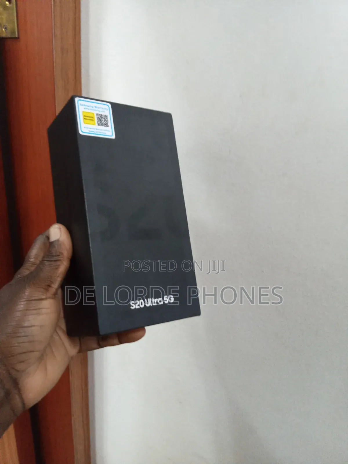 New Samsung Galaxy S20 Ultra 128 GB Black