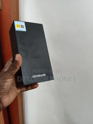 New Samsung Galaxy S20 Ultra 128 GB Black