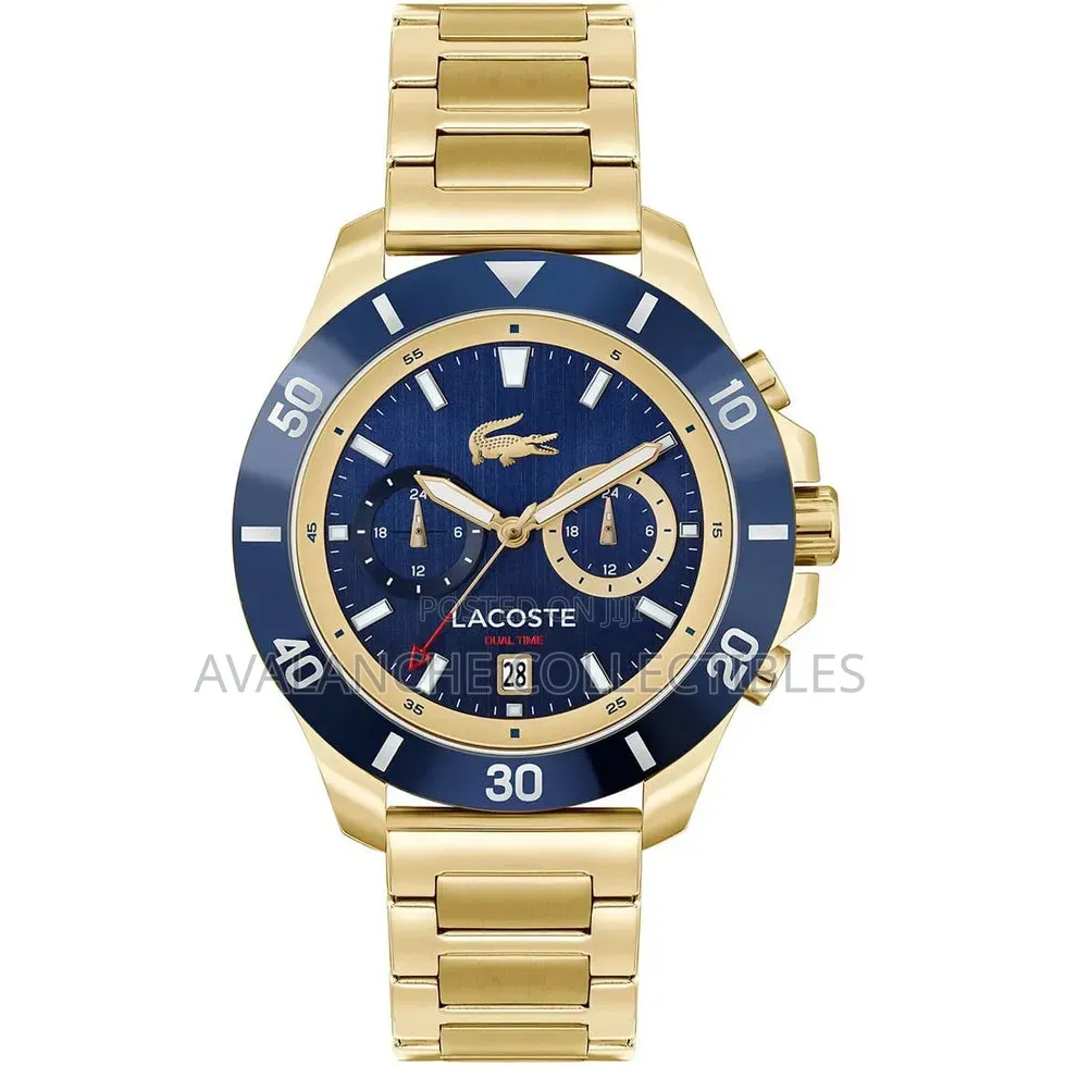 Lacoste Gold Tone Gent's Watch 42mm Case Size