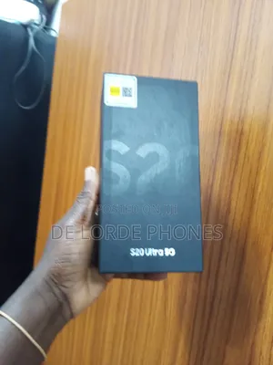 New Samsung Galaxy S20 Ultra 128 GB Black