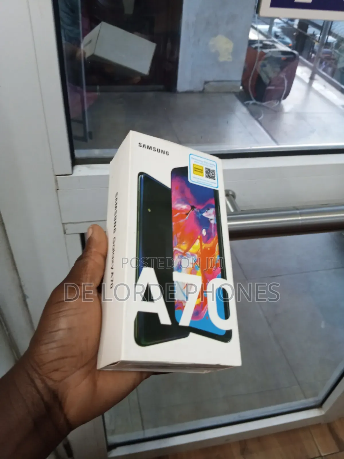 New Samsung Galaxy A70 128 GB Black