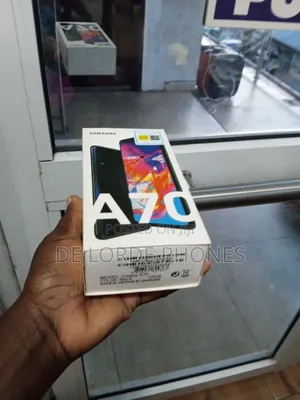 New Samsung Galaxy A70 128 GB Black